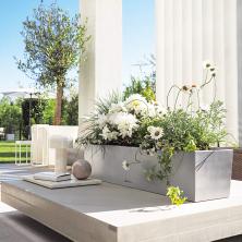 Кашпо Lechuza Balconera Steel 50–80