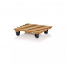 Подставка из эвкалиптового дерева Lechuza Natural Wood